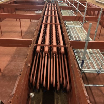 NH3へリングボーンコイル冷却器の更新を行いましたイメージ3