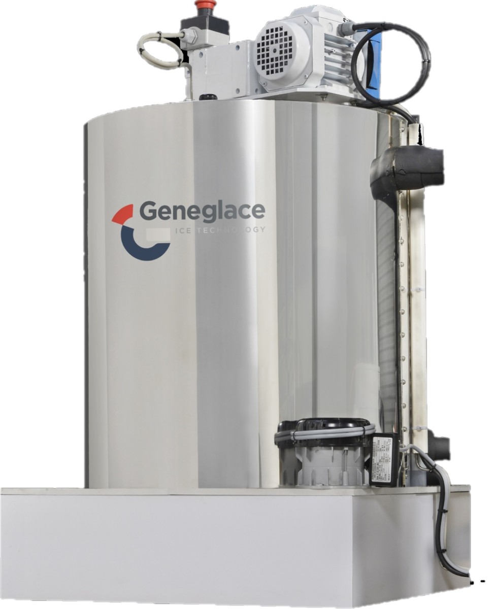 フレークアイス製氷機 G100 （Geneglace） | 柴田熔接工作所（福岡